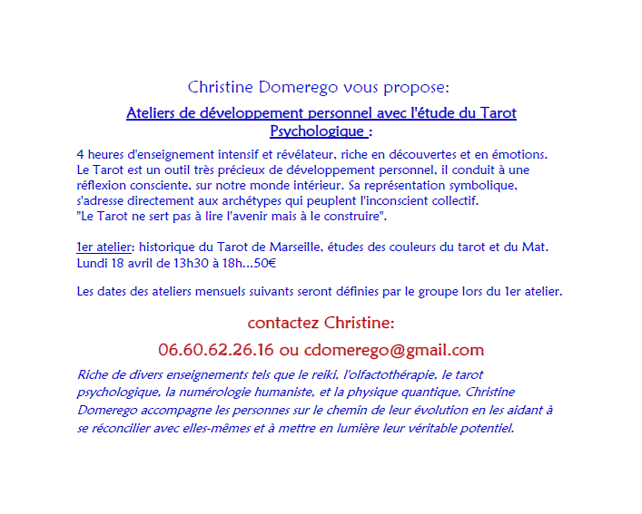 atelier christine