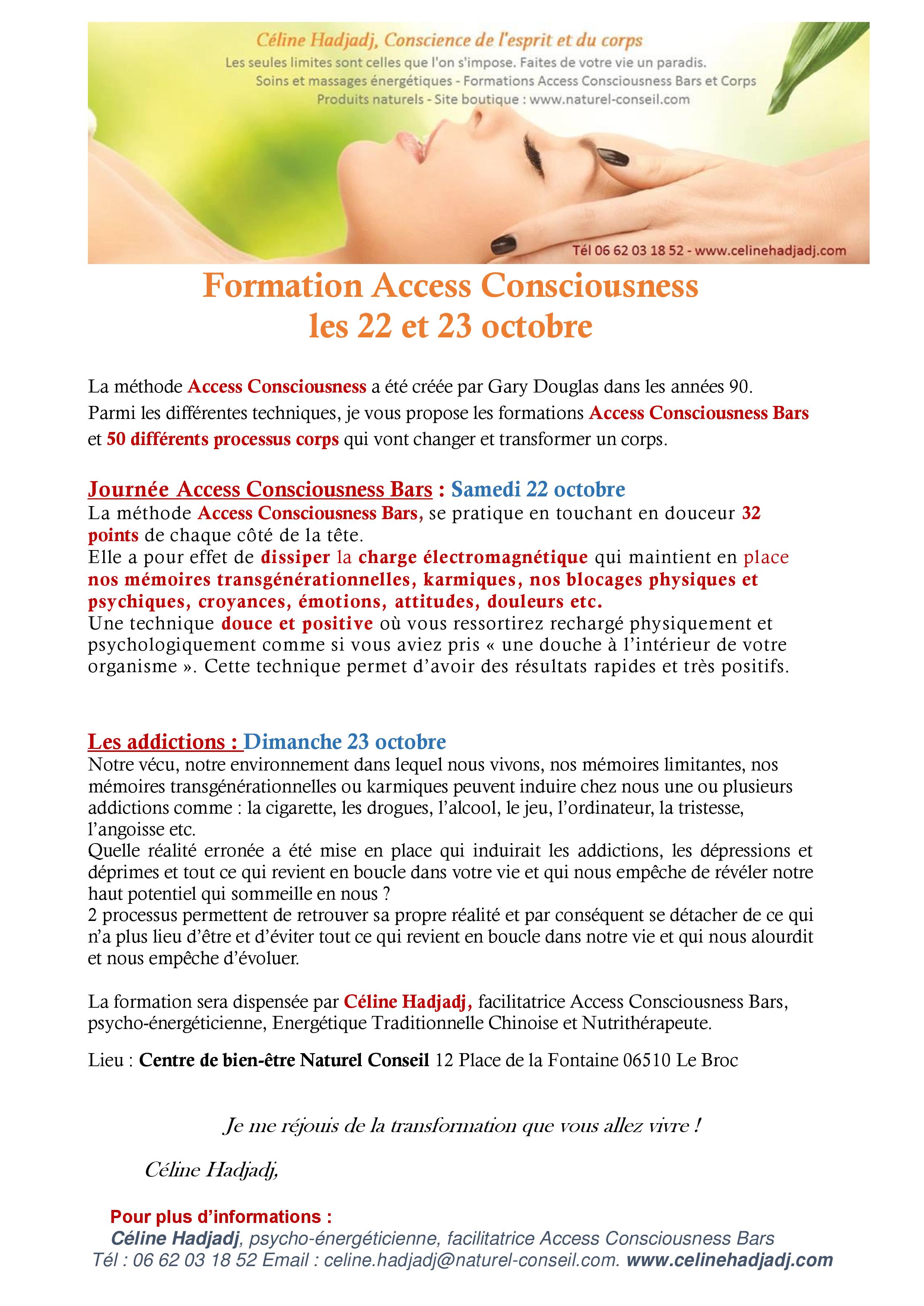 Formation Access octobre 2016