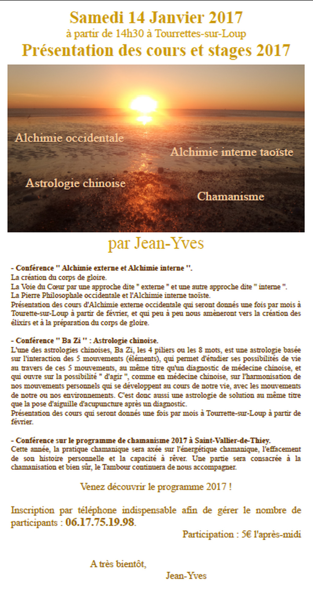 affiche 14 janvier Jean Yve